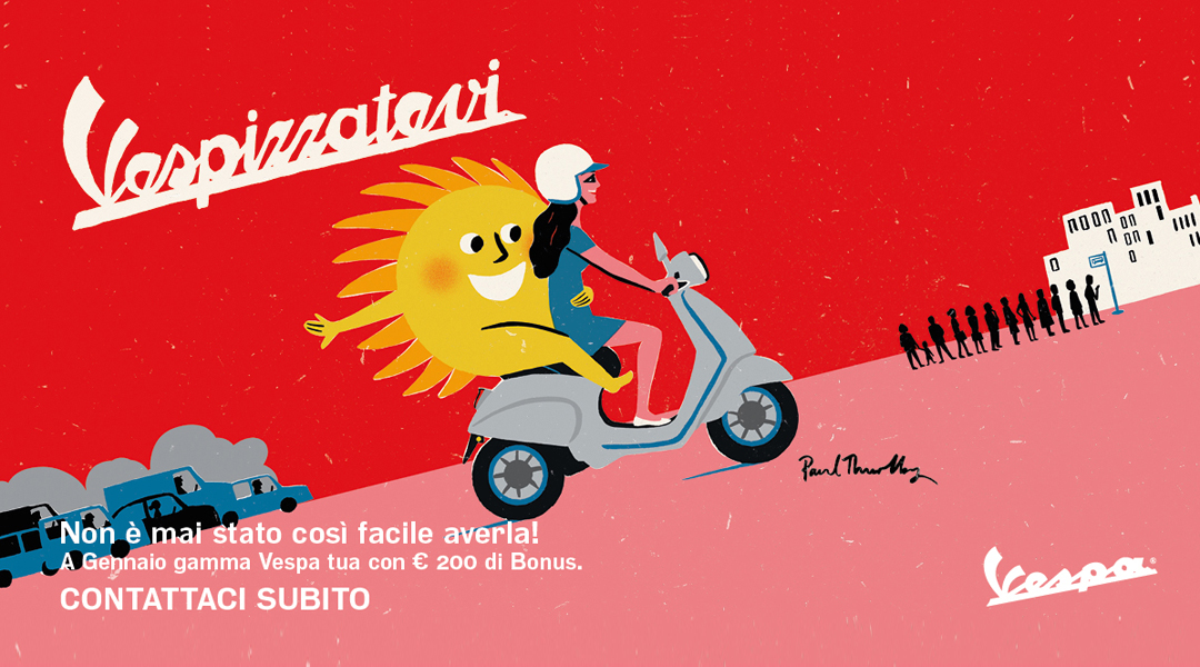 Inizia l’anno con Vespa GTS